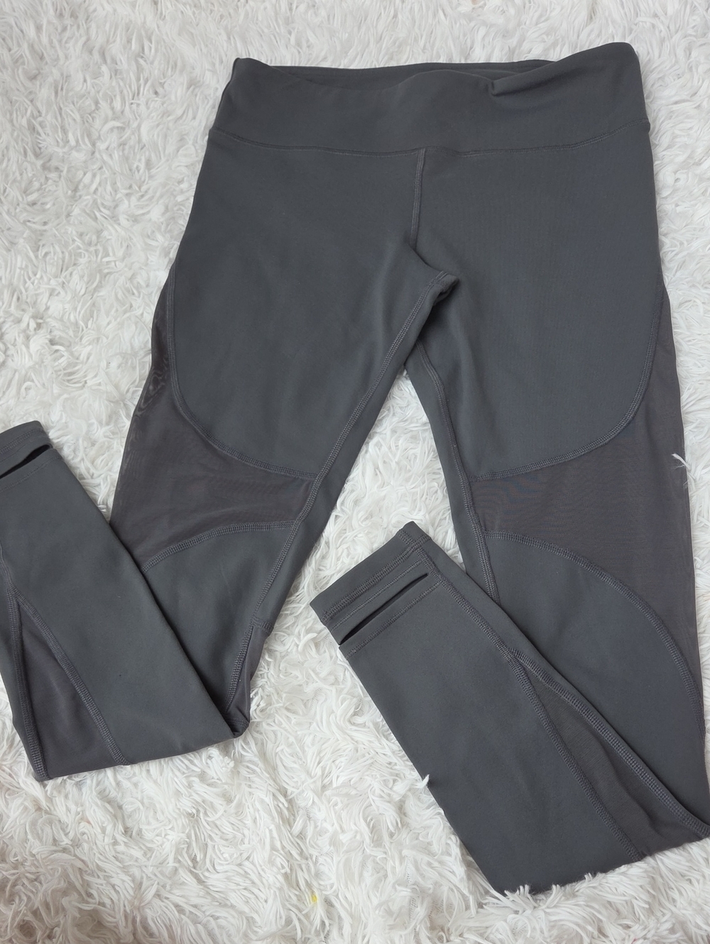 ALO Yoga Dark Gray High-Rise Leggings